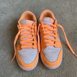 Nike Peach-Cream Dunks Low